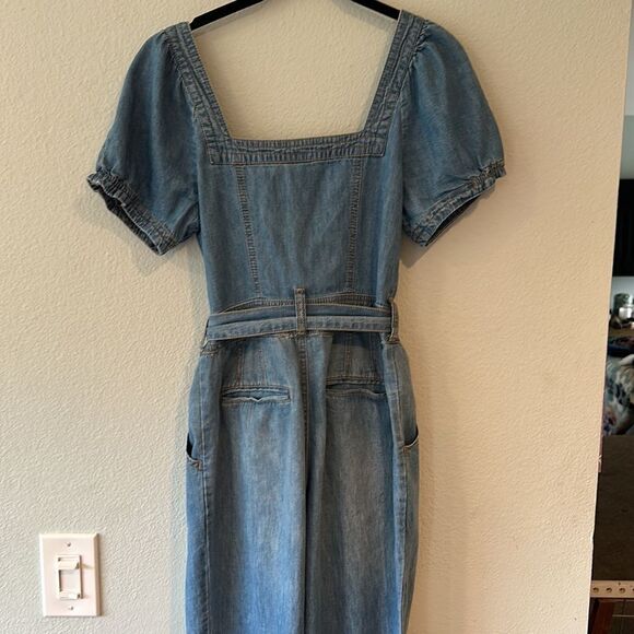 Lil to and Letterman Denim Jumper - Picture 1 of 7